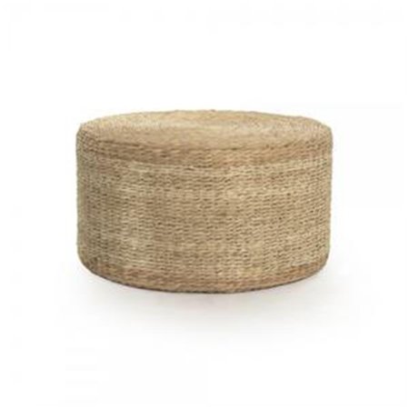 D2D TECHNOLOGIES 16 x 16 x 16 in. Woven Cube Ottoman, Brown D21639038